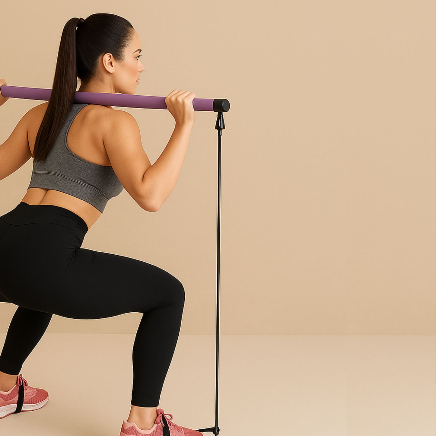 The Pilates Boss Babe Portable Resistance Bar
