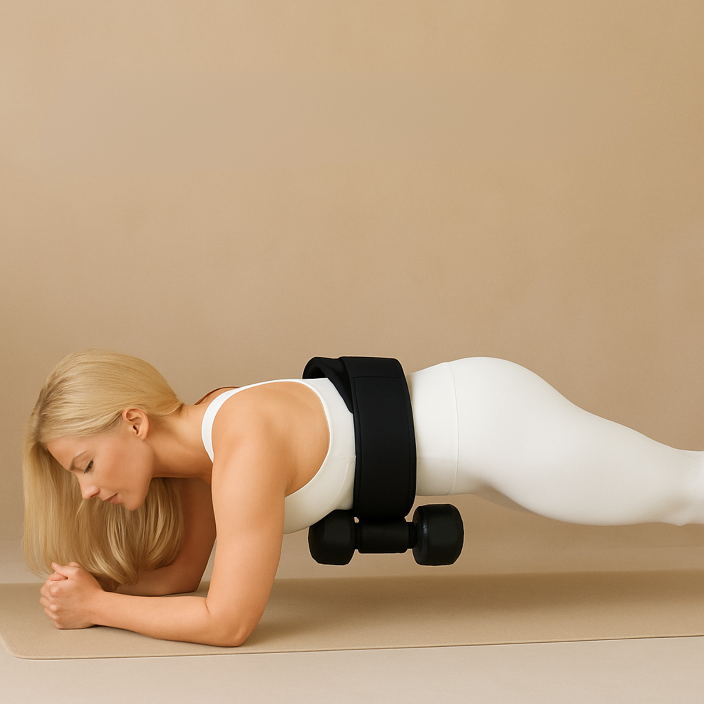 Just Peachy Hip Thrust Weight Belt
