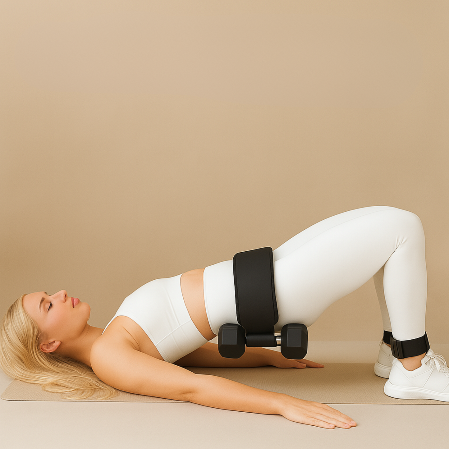 Just Peachy Hip Thrust Weight Belt