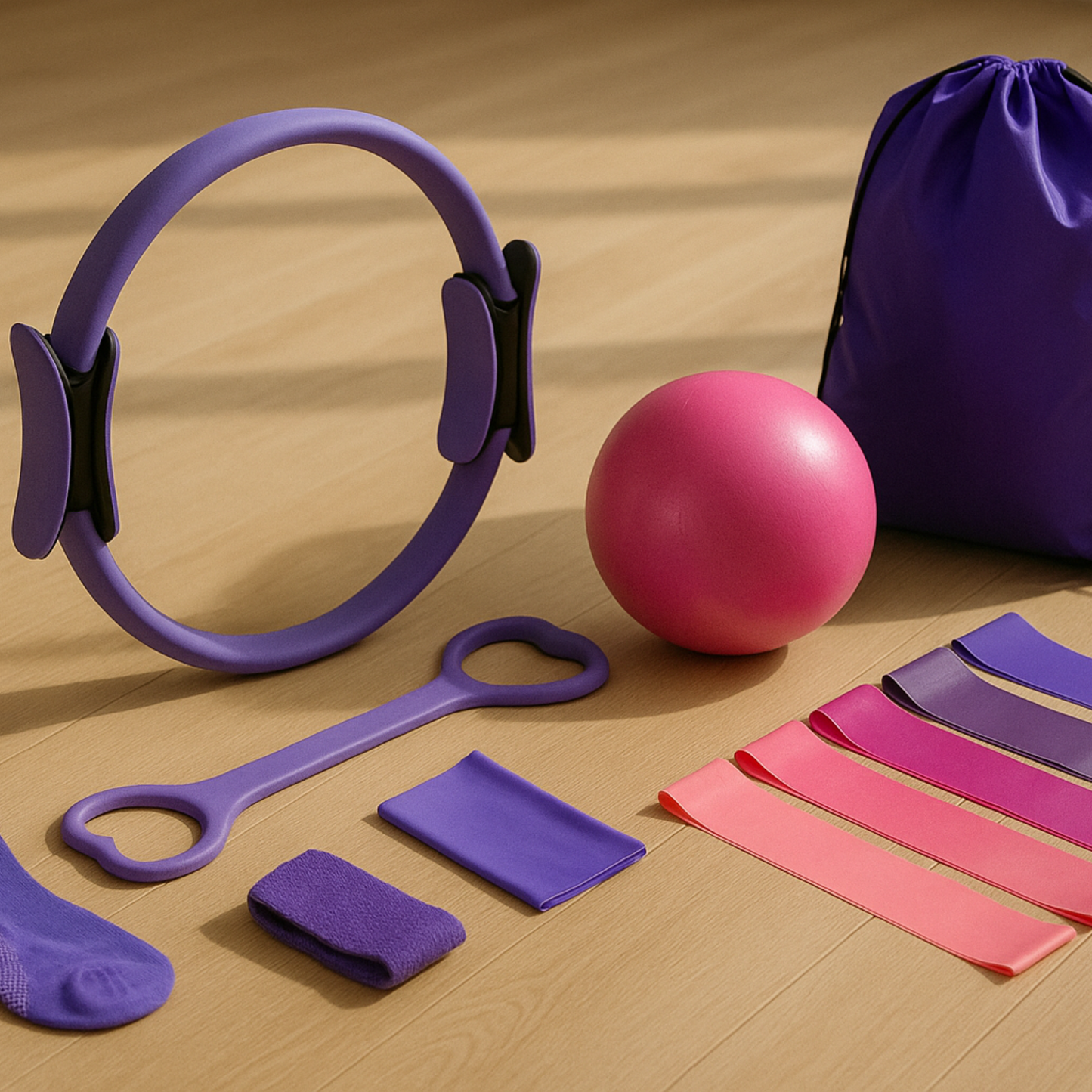 The "Pilates Hottie Ultimate Kit" - 13-Piece Power Set
