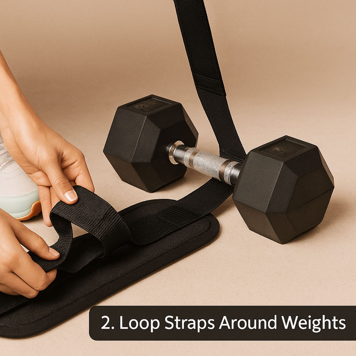 Just Peachy Hip Thrust Weight Belt