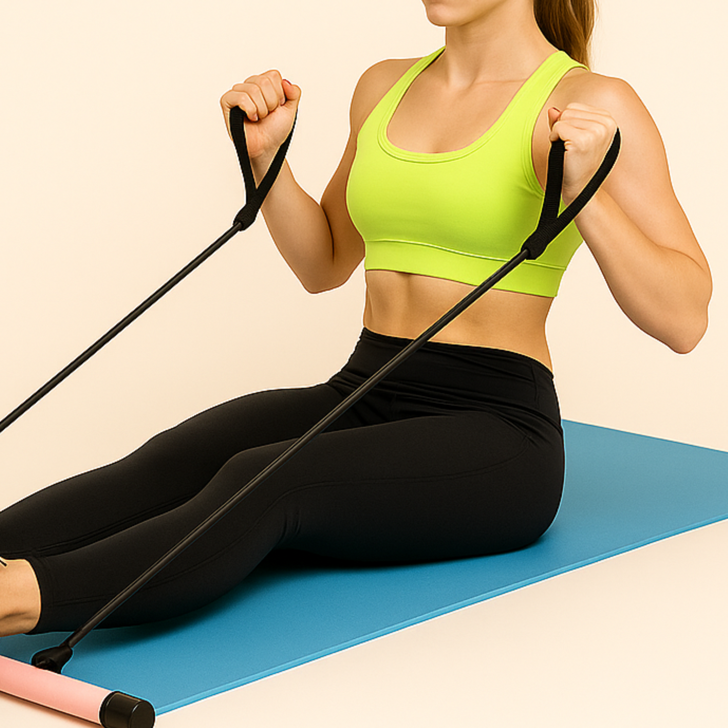 The Pilates Boss Babe Portable Resistance Bar